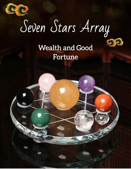How to make your wishes come true using Feng Shui - Seven Stars Array